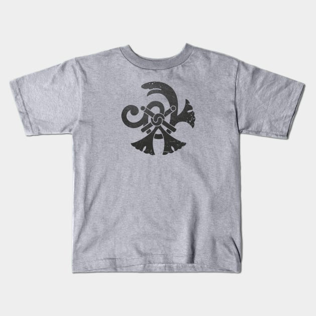 Samurai Family Crests - Tachibana Kids T-Shirt by BadBox